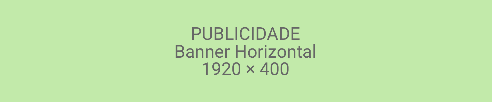 PUBLICIDADE — Banner Horizontal — 1920 × 400