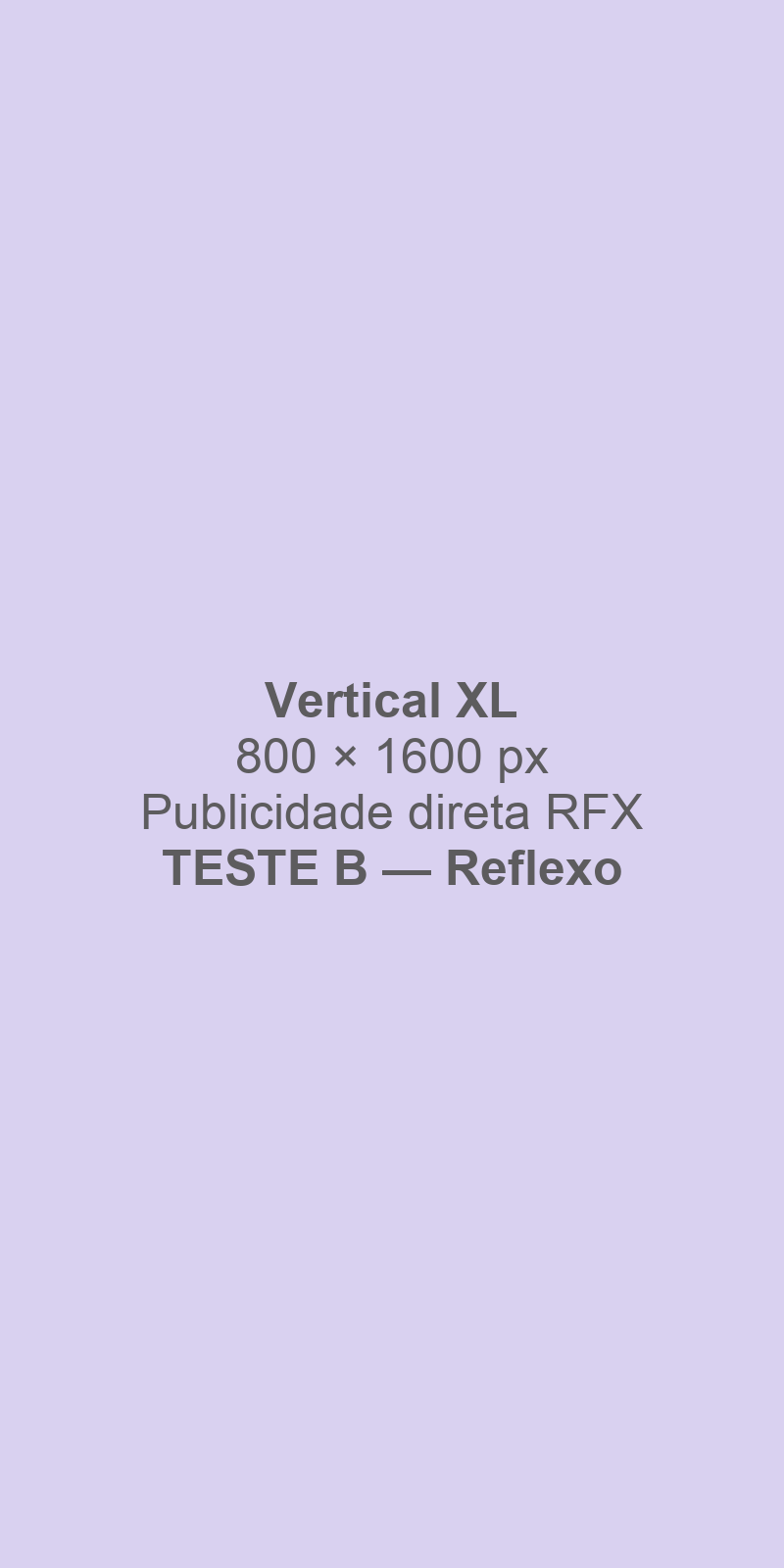Publicidade de teste B — homepage_vertical