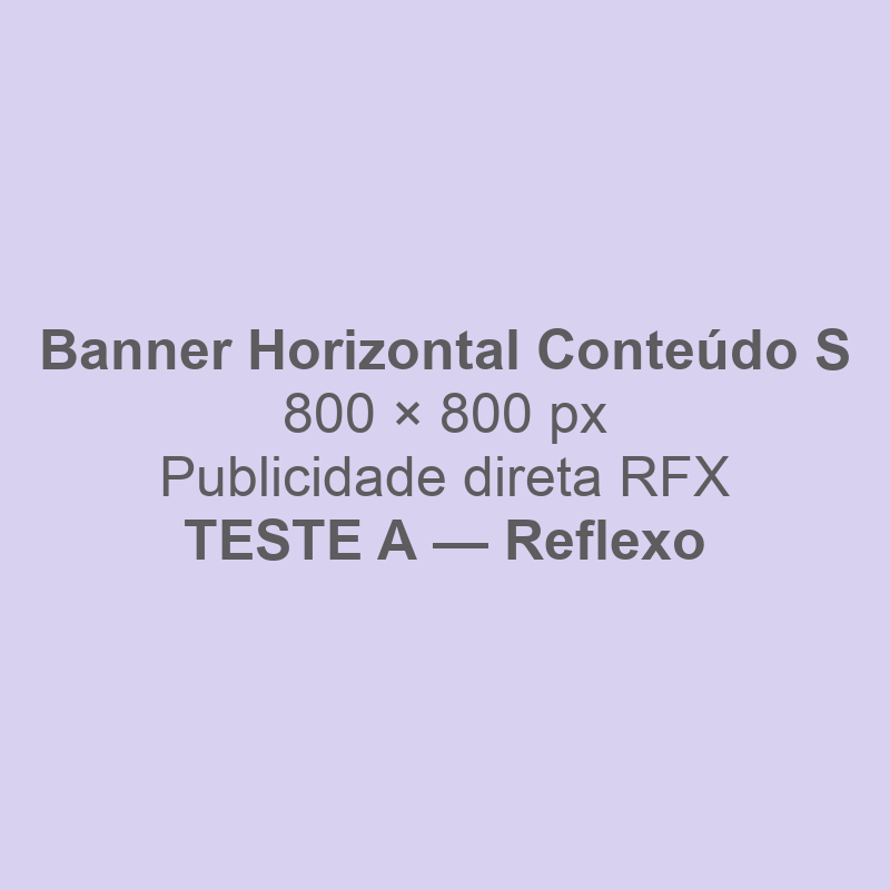 Publicidade de teste A — in_article