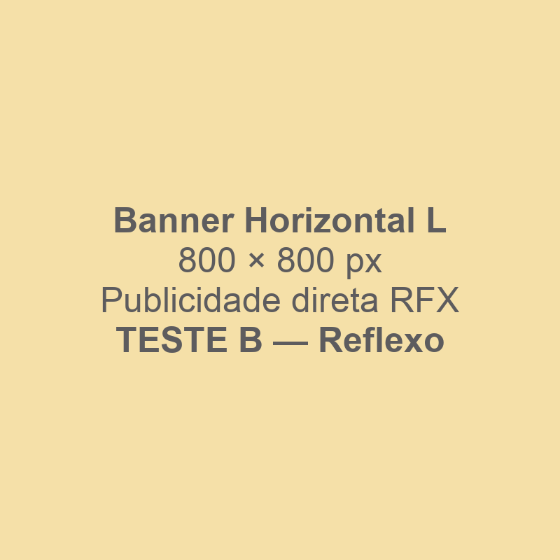 Publicidade de teste B — top